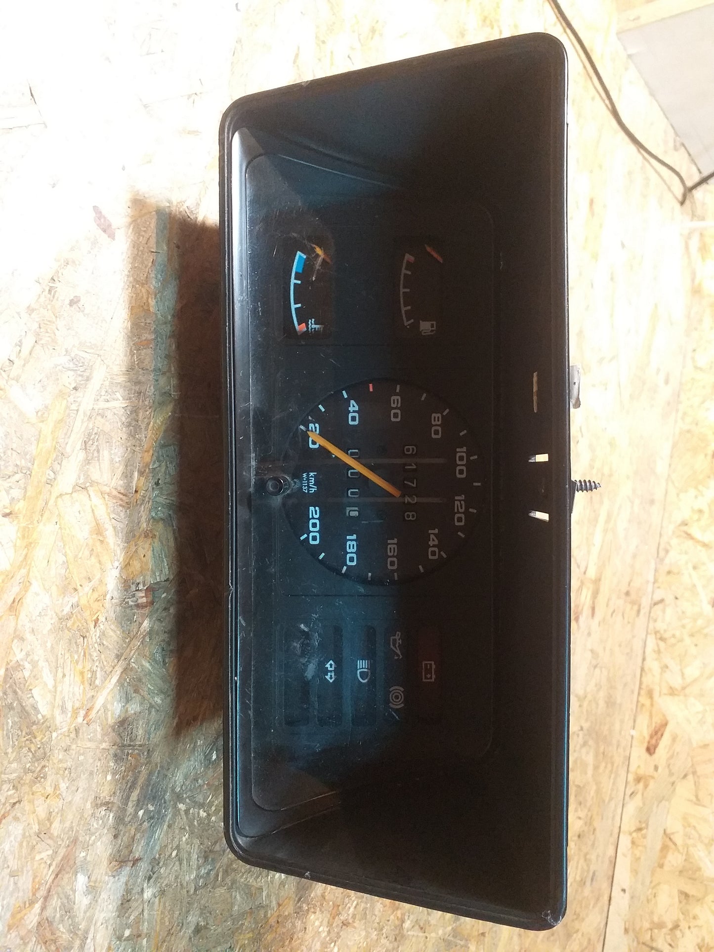 Kadett D Kombiinstrument W=1137 original GM Opel GEBRAUCHT