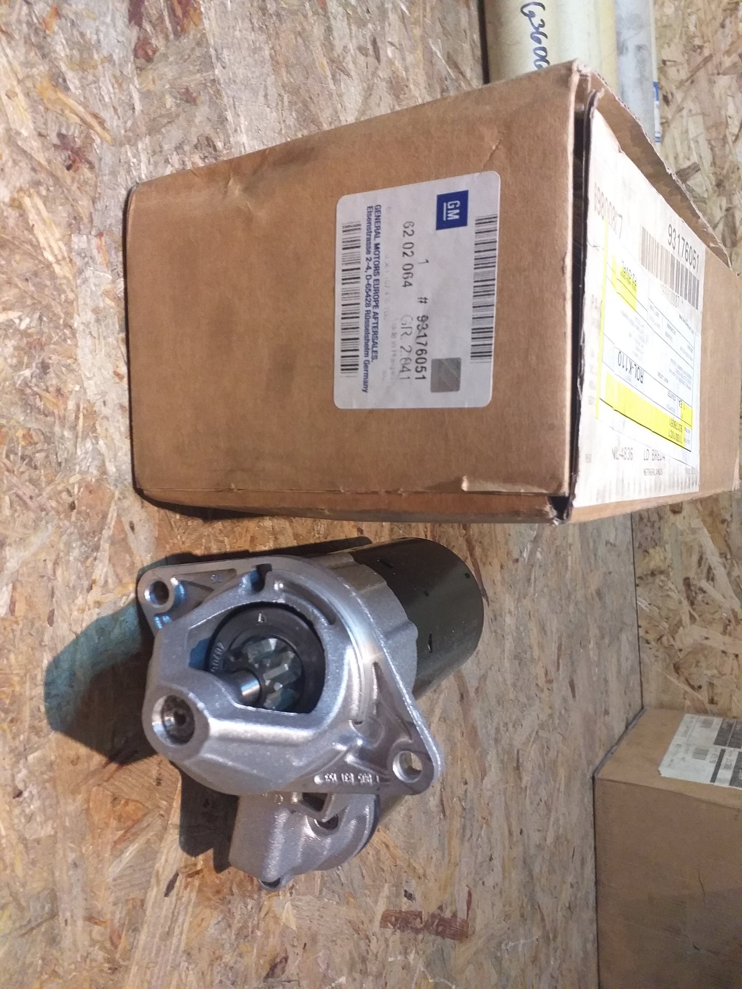 Astra G/H Corsa C Meriva Vectra C Signum Anlasser original GM Opel NEU