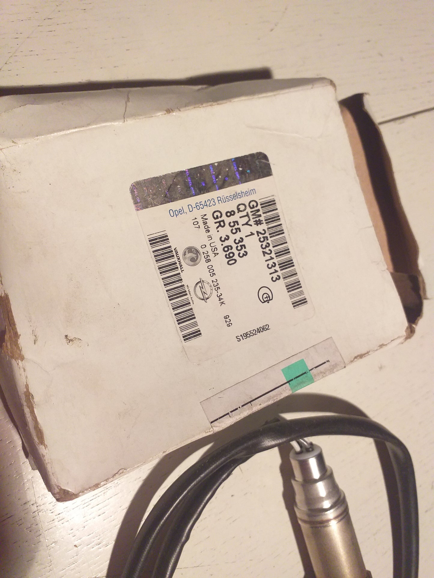Corsa C Vectra B Astra G Lambdasonde original GM Opel NEU