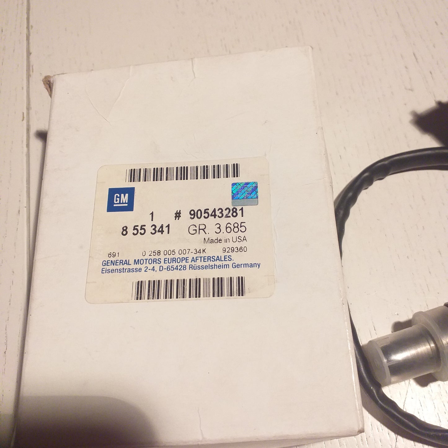 Corsa B Astra G Lambdasonde original GM Opel NEU