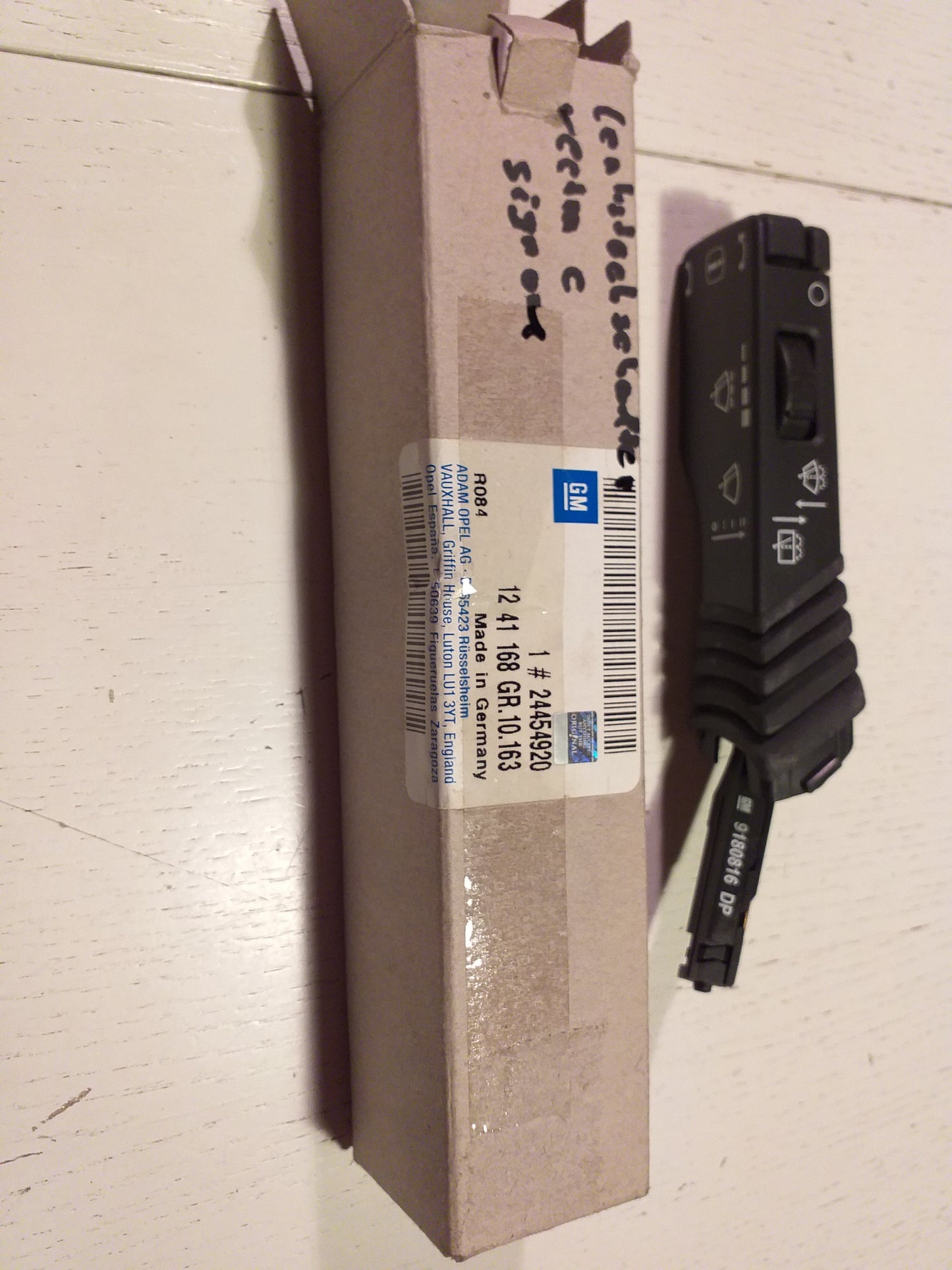 Vectra C Signum Lenkstockschalter original GM Opel NEU