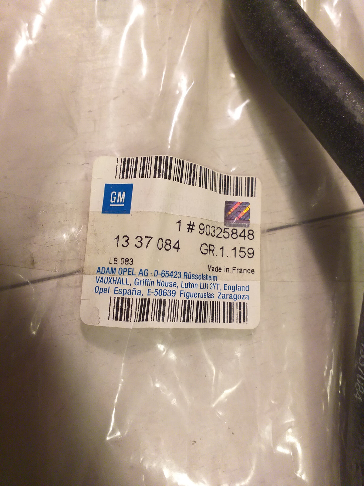 Kadett E Schlauch Ausgleichsbehälter original GM Opel NEU
