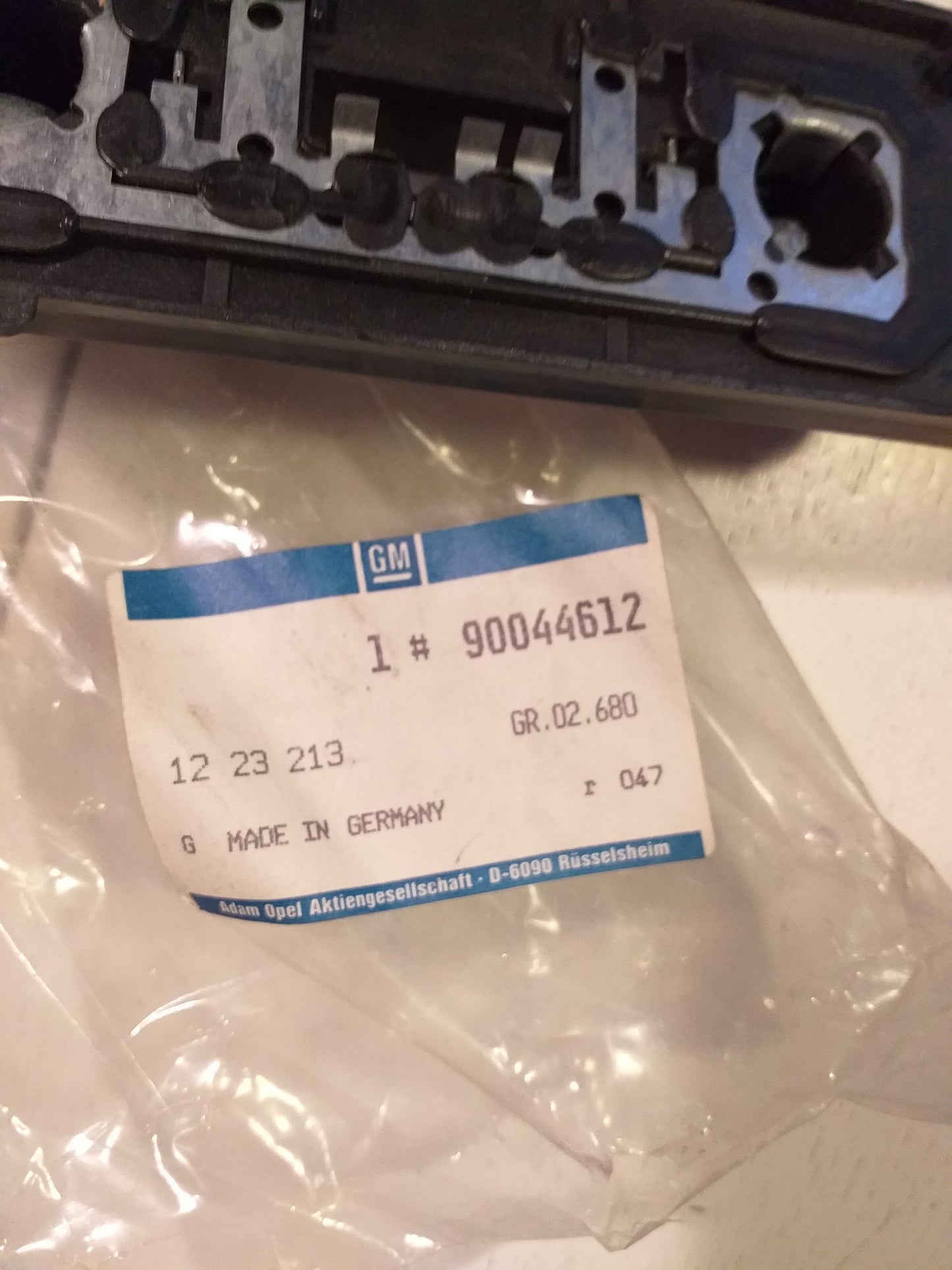 Commodore C Rekord E Lampenträger original GM Opel NEU