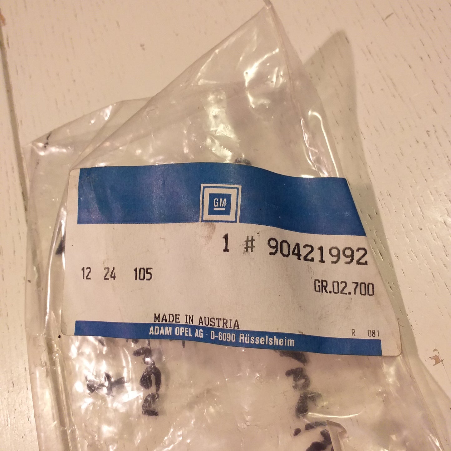 Astra F Kennzeichenleuchte hinten original GM Opel NEU