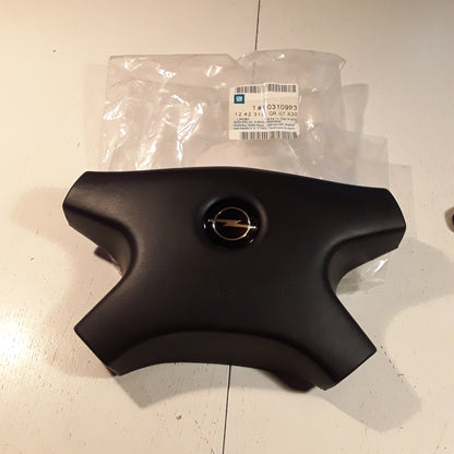 Calibra Signalknopf für Vierspeichenlenkrad original GM Opel NEU