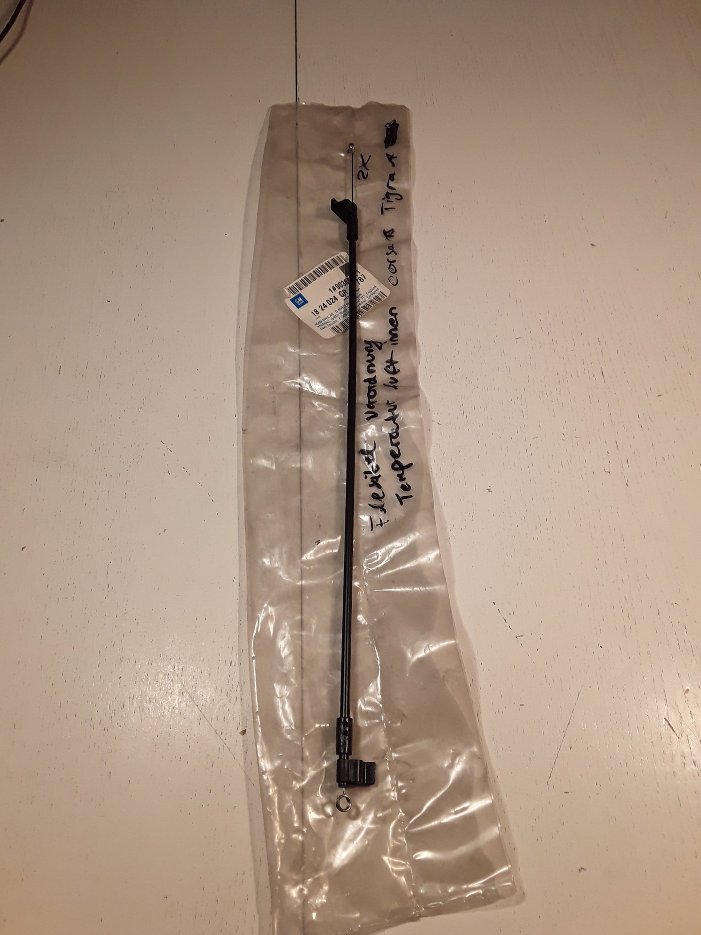 Corsa B Tigra A Flexibel Verordnung Temperatur Luft innen original GM Opel NEU
