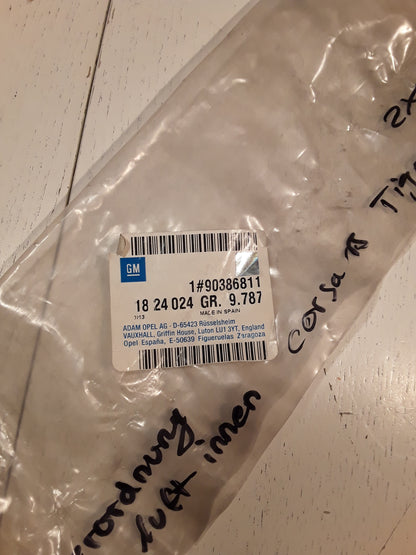 Corsa B Tigra A Flexibel Verordnung Temperatur Luft innen original GM Opel NEU