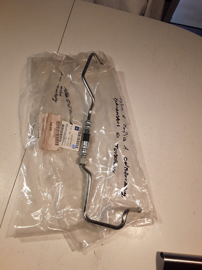Astra G Zafira A Ölzufuhrleitung Zylinderblock an Turbolader original GM Opel NEU