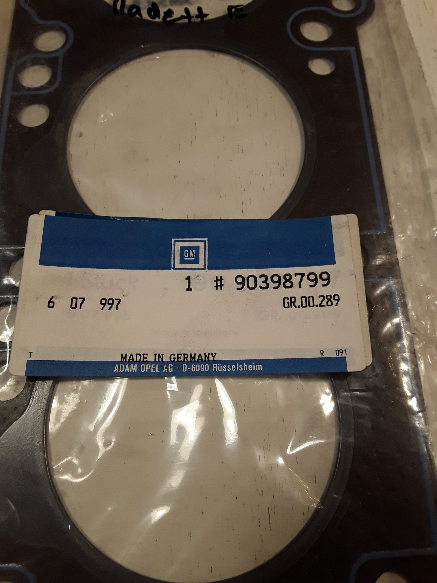 Ascona C Kadett E Zylinderkopfdichtung 1,5mm dick original GM Opel NEU