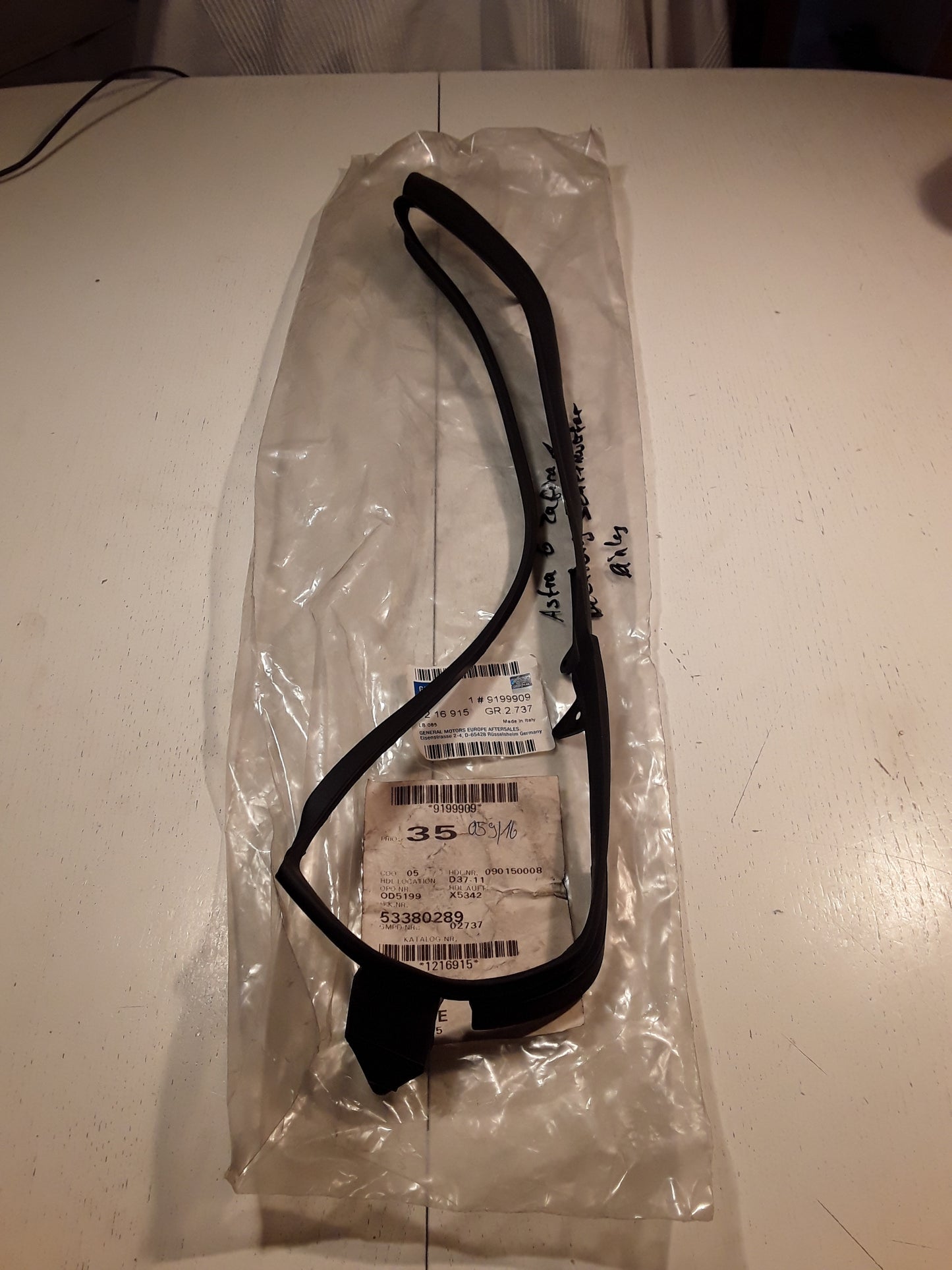 Astra G Zafira A Dichtung Scheinwerfer links original GM Opel NEU
