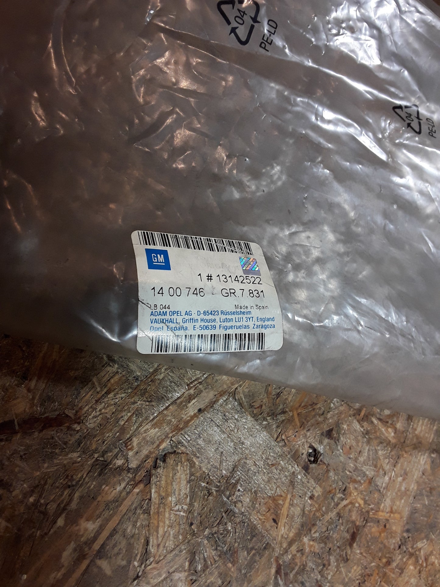 Astra H Zierleiste Kühlergrill original GM Opel NEU