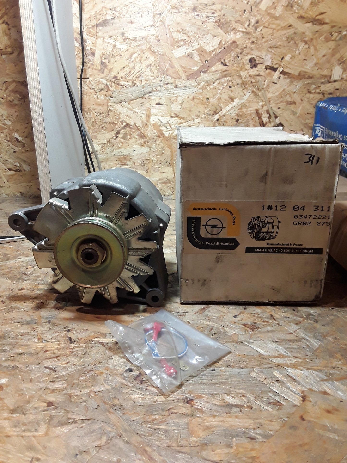 Ascona Corsa A Kadett C Manta Rekord D/E Lichtmaschine 45A 14V original Opel NEU