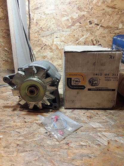 Ascona Corsa A Kadett C Manta Rekord D/E Lichtmaschine 45A 14V original Opel NEU