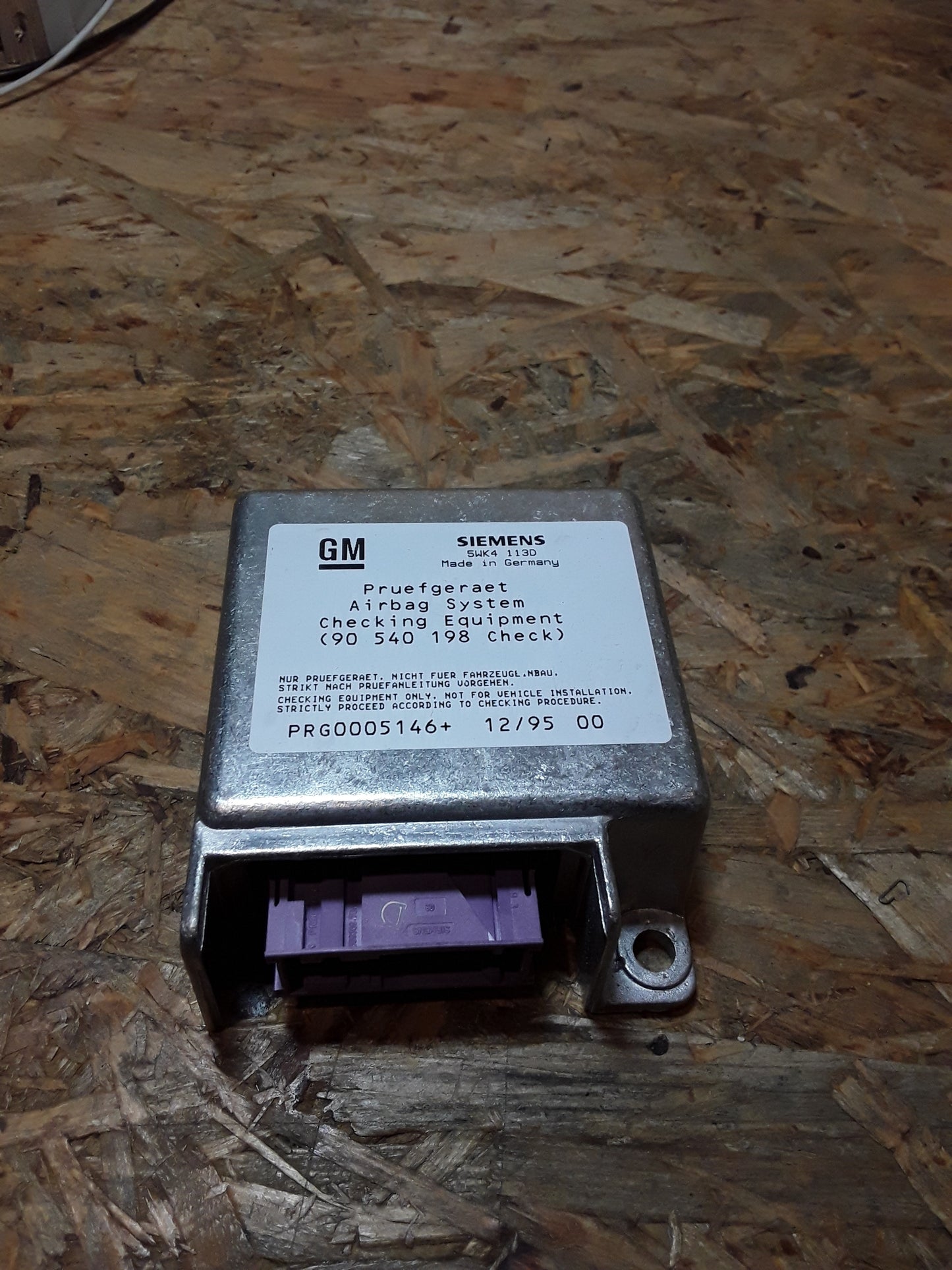 Astra F Omega A ECU Airbag Steuergerät  original GM Opel NEU