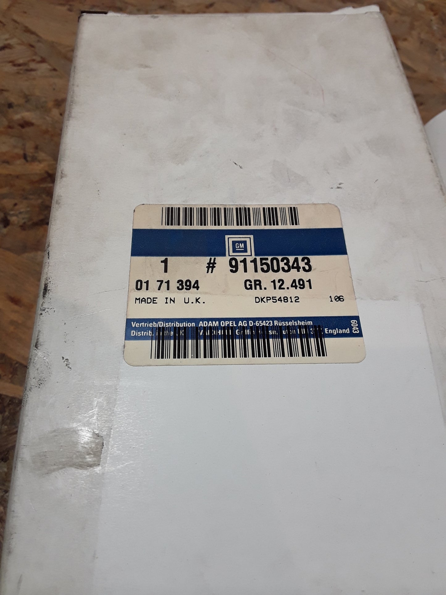 Frontera A Schriftzug Kühlergitter original GM Opel NEU