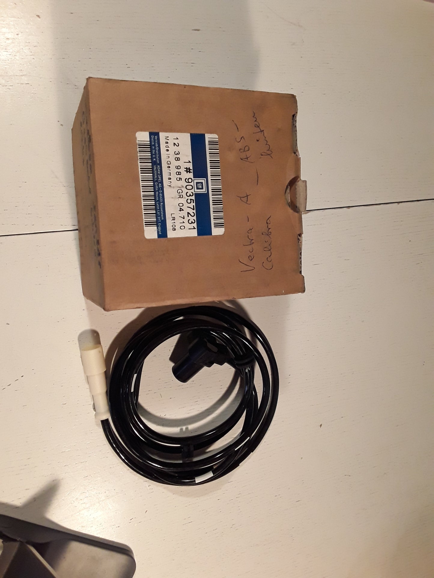Calibra Sensor Drehzahl hinten links original GM Opel NEU
