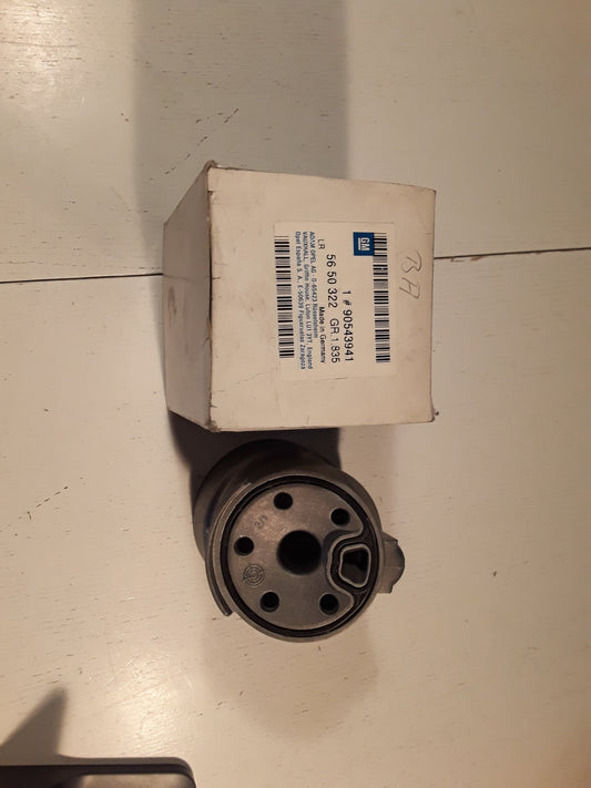 Astra G Corsa C Vectra B Zafira Ölfiltergehäuse original GM Opel NEU