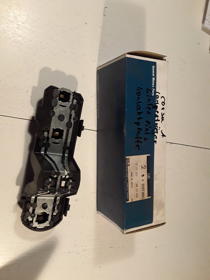 Corsa A Lampenträger hinten links Kontaktplatte original GM Opel NEU
