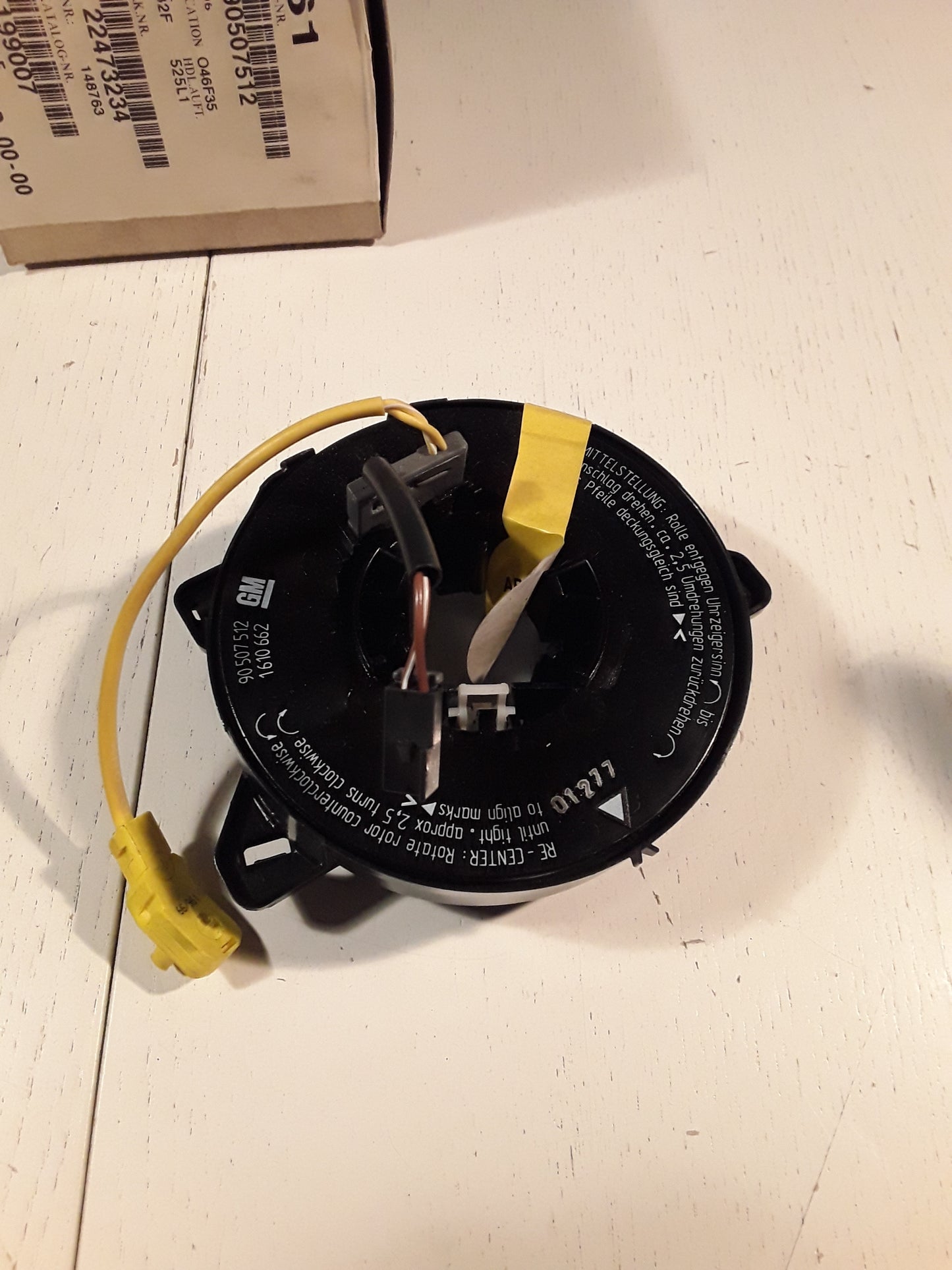 Vectra Airbagschleifring original GM Opel NEU