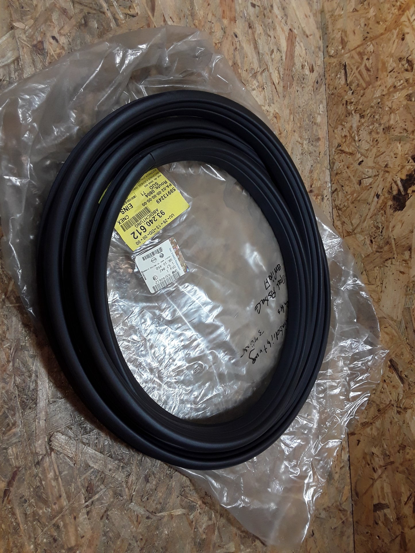 Astra G Zafira A Türdichtungsgummi links original GM Opel NEU