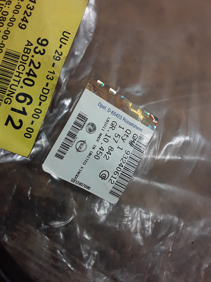 Astra G Zafira A Türdichtungsgummi links original GM Opel NEU