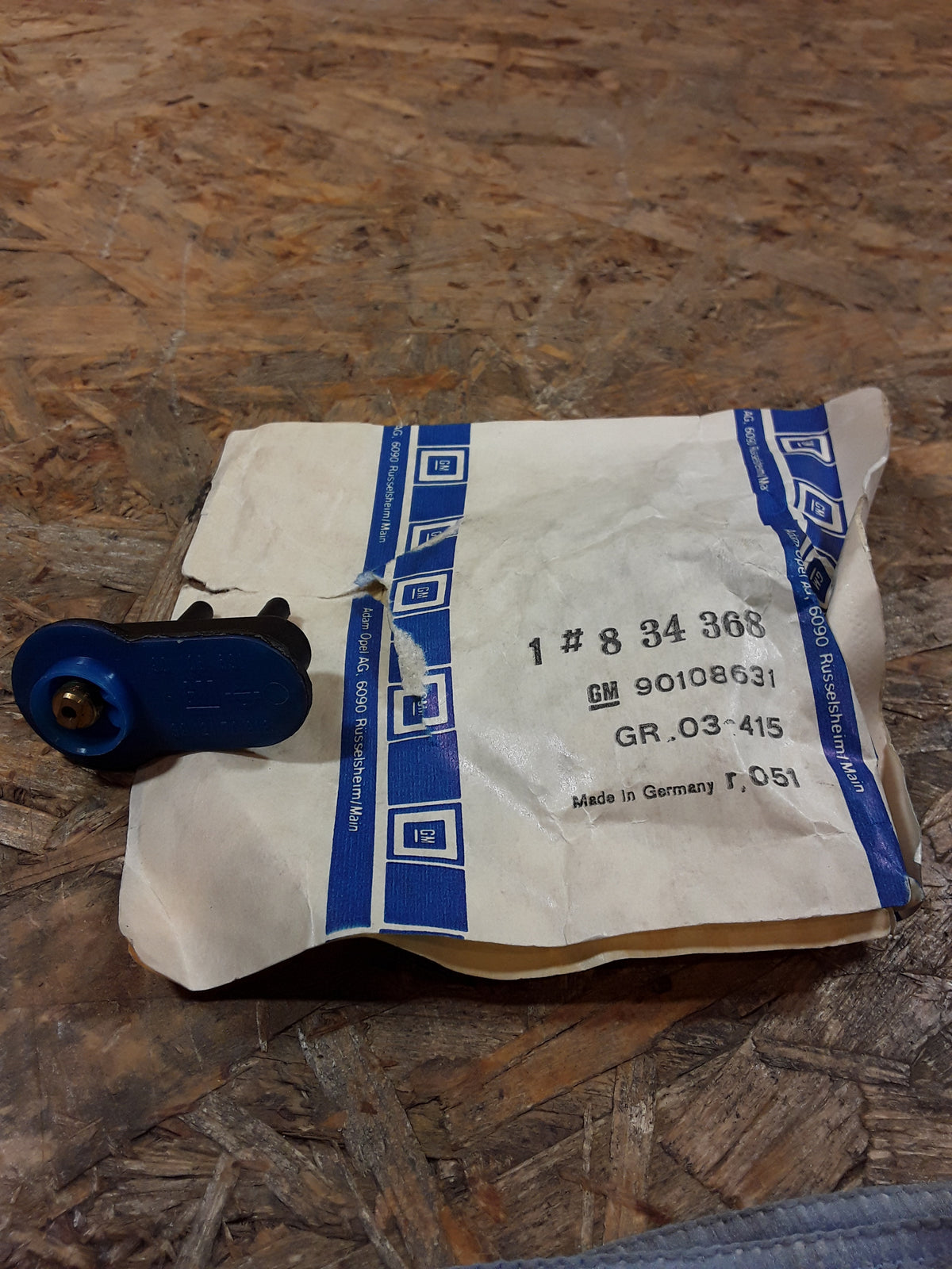 Kadett D/E Ascona C Corsa A/B Astra G/F 1,2l, 1,3l, 1,4l, 1,6l 1,8l Thermostat für Luftreiniger original GM Opel NEU