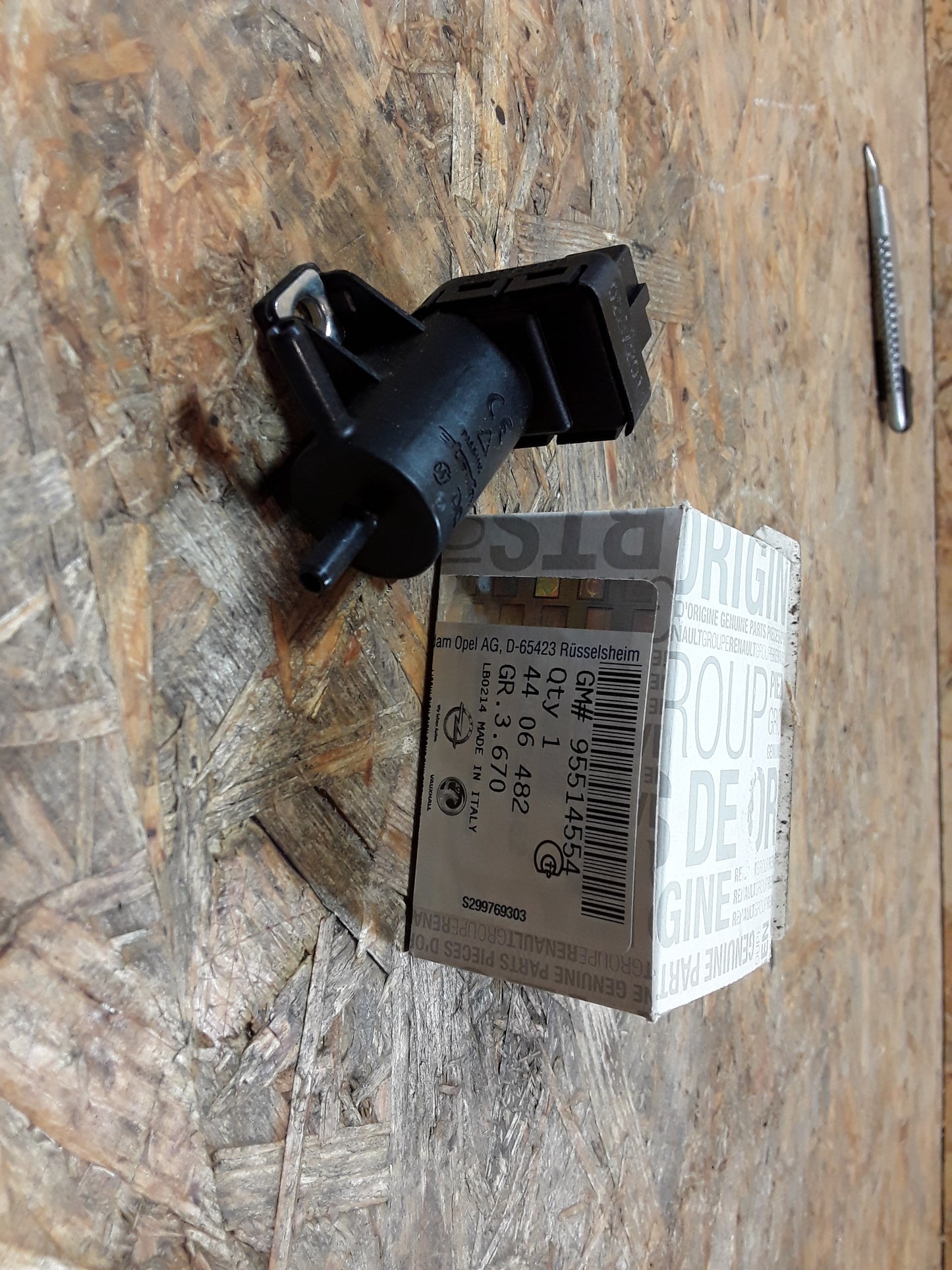 Movano B Ladedruckregelventil original GM Opel NEU