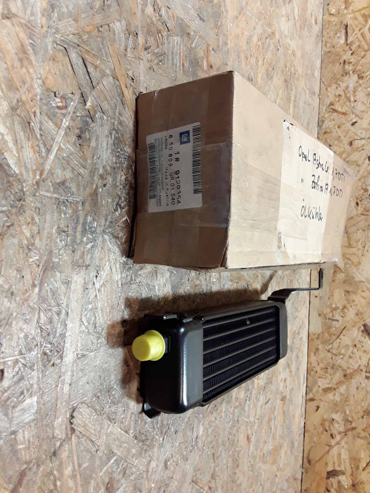 Astra G 1,7DTI Zafira A 1,7DTI Ölkühler original GM Opel NEU