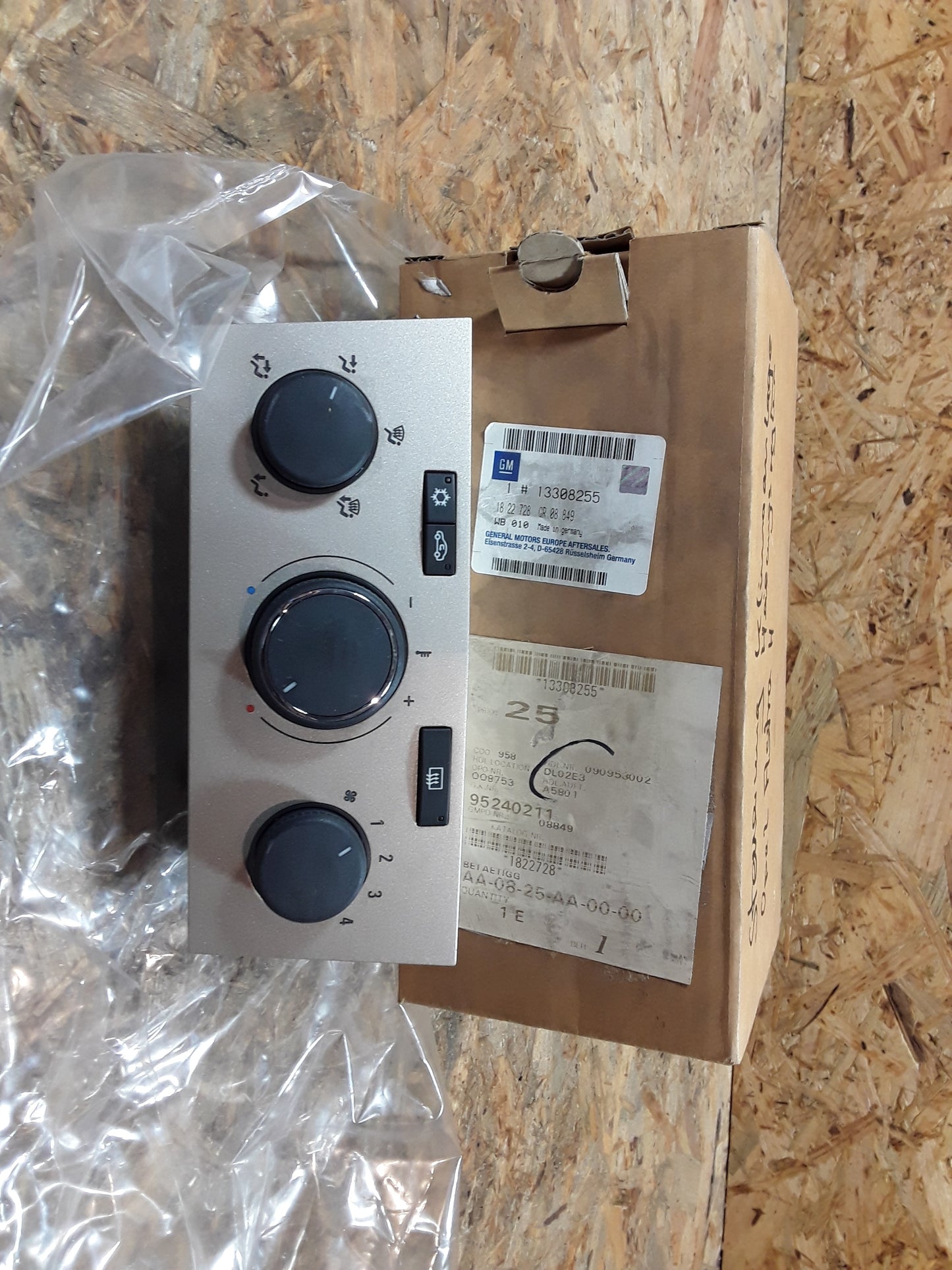 Astra H Steuerung Klimaanlage Heizungsregler original GM Opel NEU