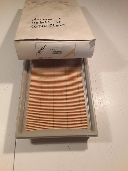 Ascona C Kadett D Luftfilter original GM Opel NEU