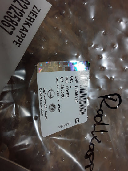 Corsa D / E Radkappe 15" original GM Opel NEU