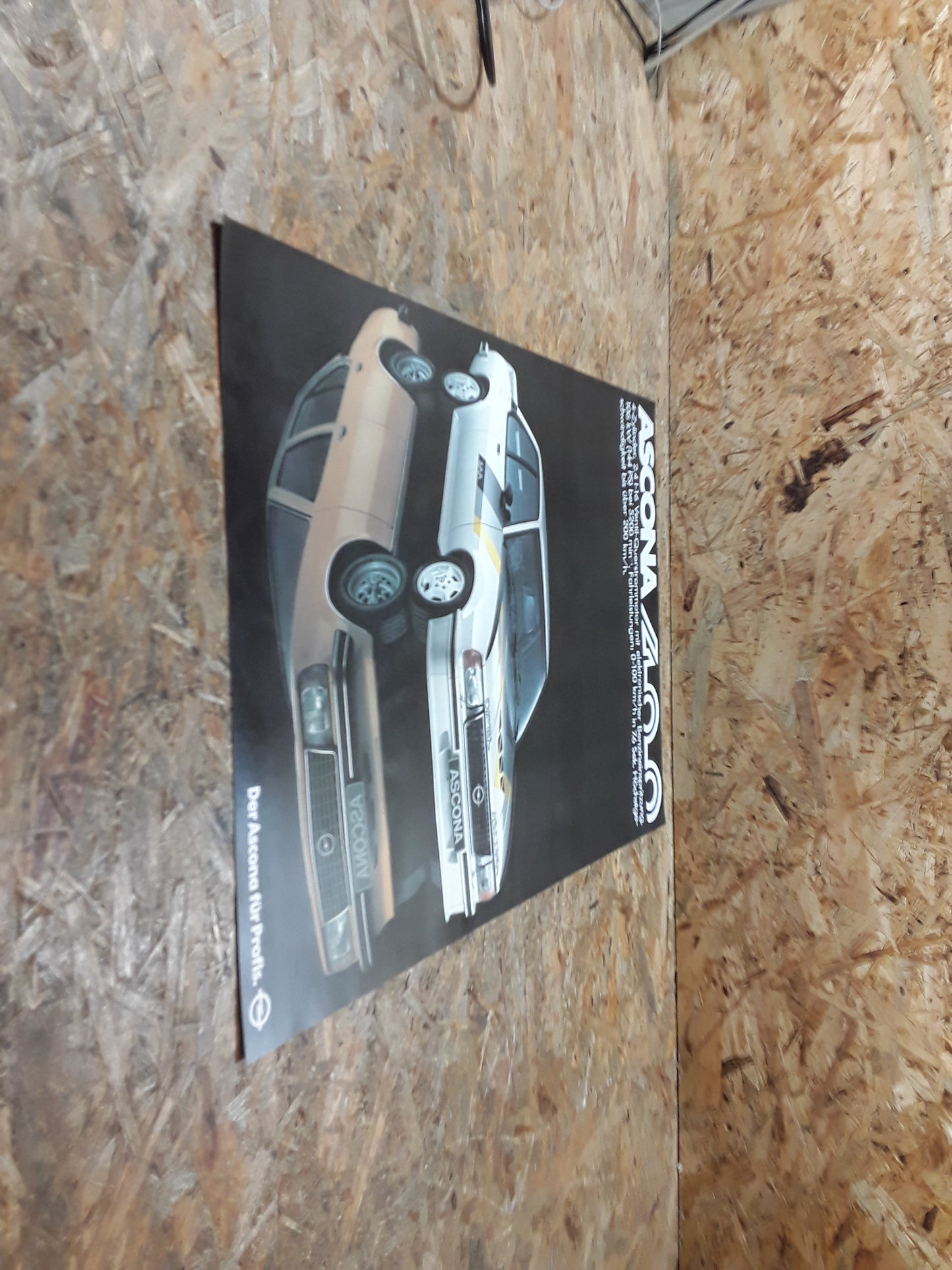 GM Opel Ascona 400 Poster