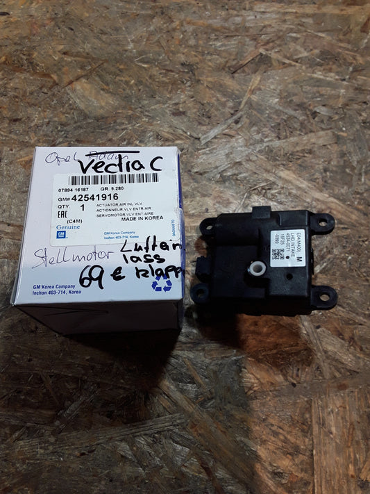 Vectra C Stellmotor Lufteinlassklappe original GM Opel NEU