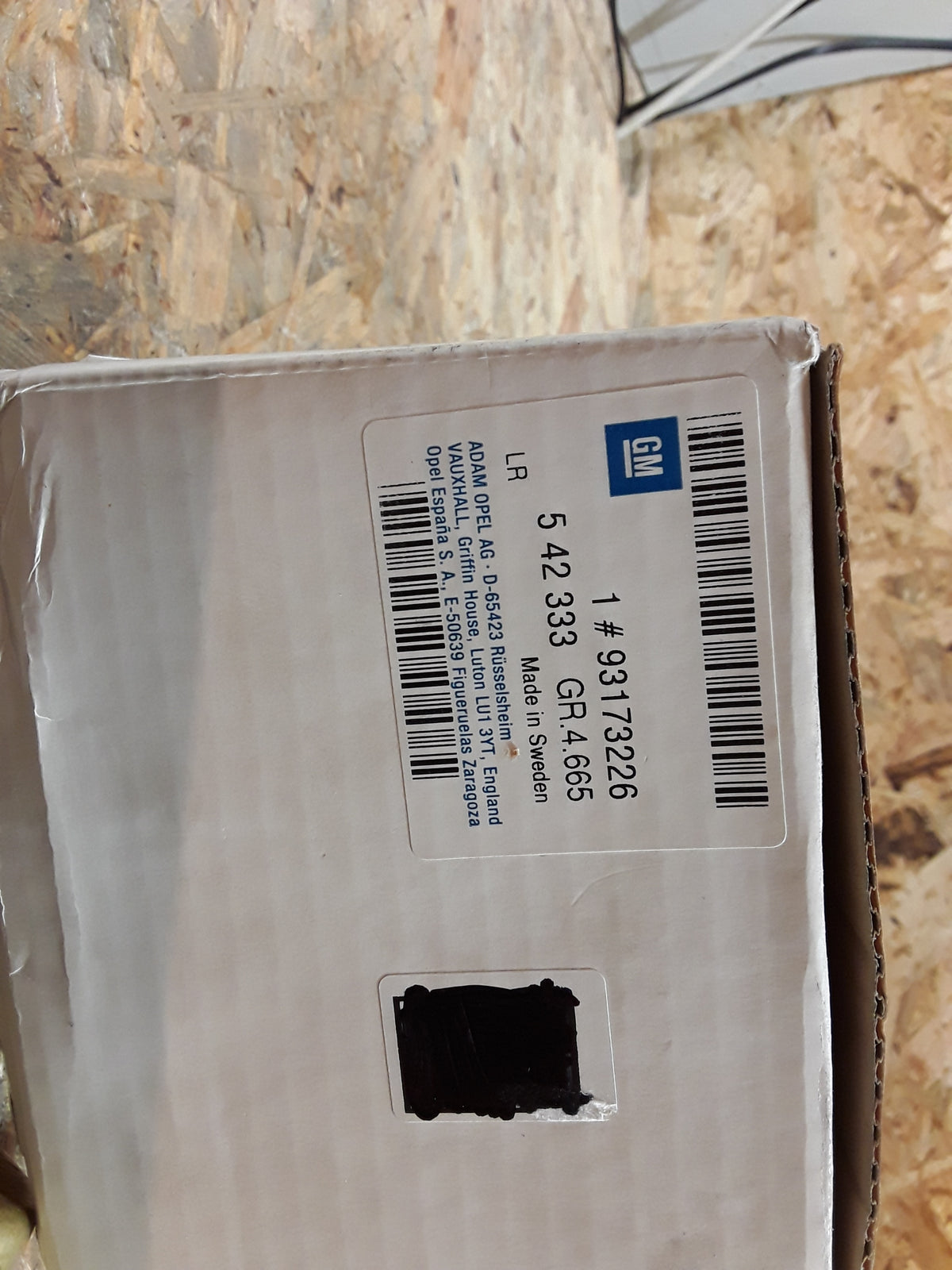 Frontera A/B Monterey Bremssattel hinten links original GM Opel NEU