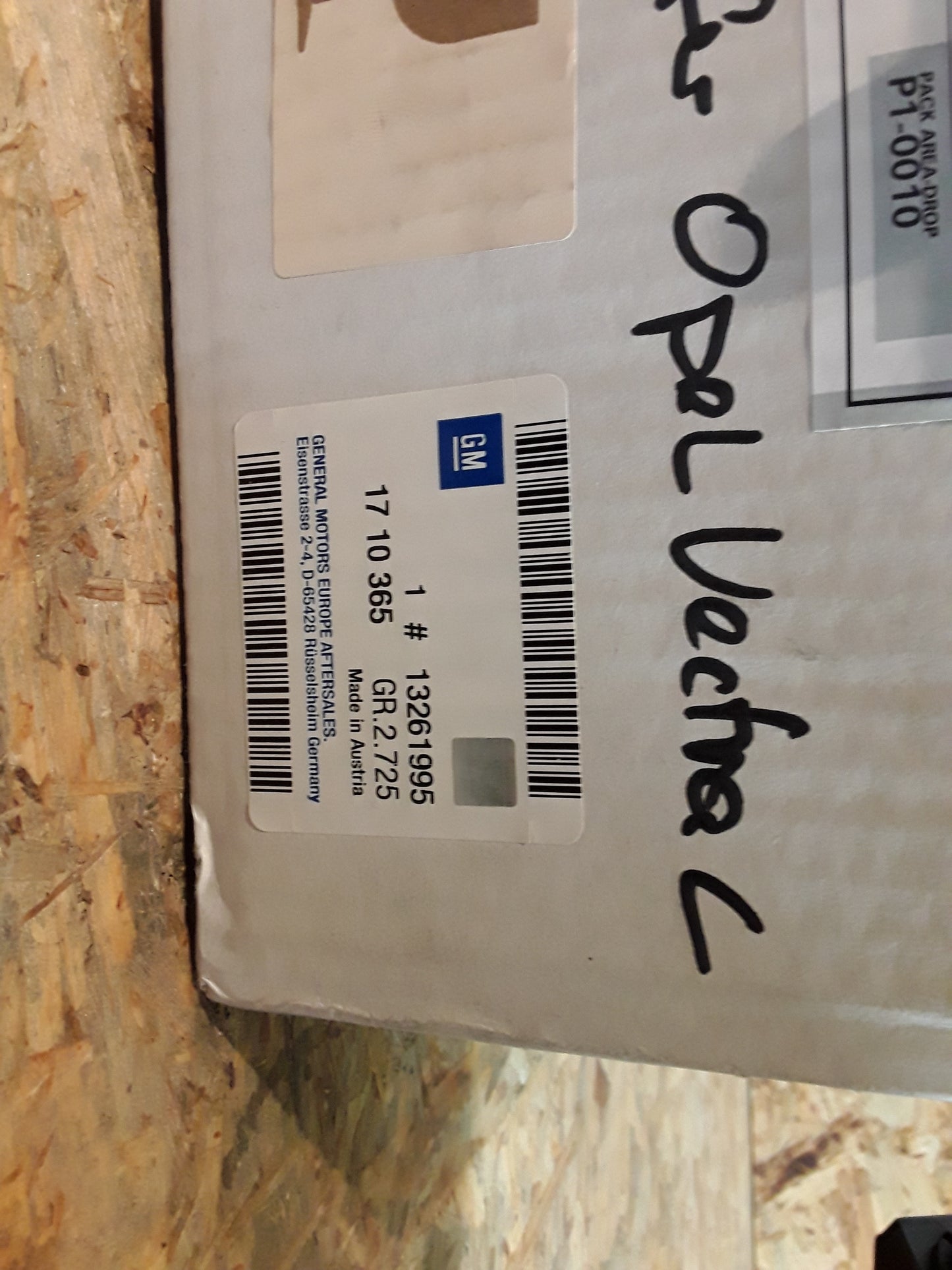 Vectra C Nebelscheinwerfer links original GM Opel NEU
