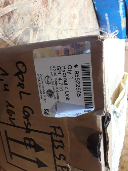 Corsa E 1,4 16V ABS Pumpe original GM Opel NEU