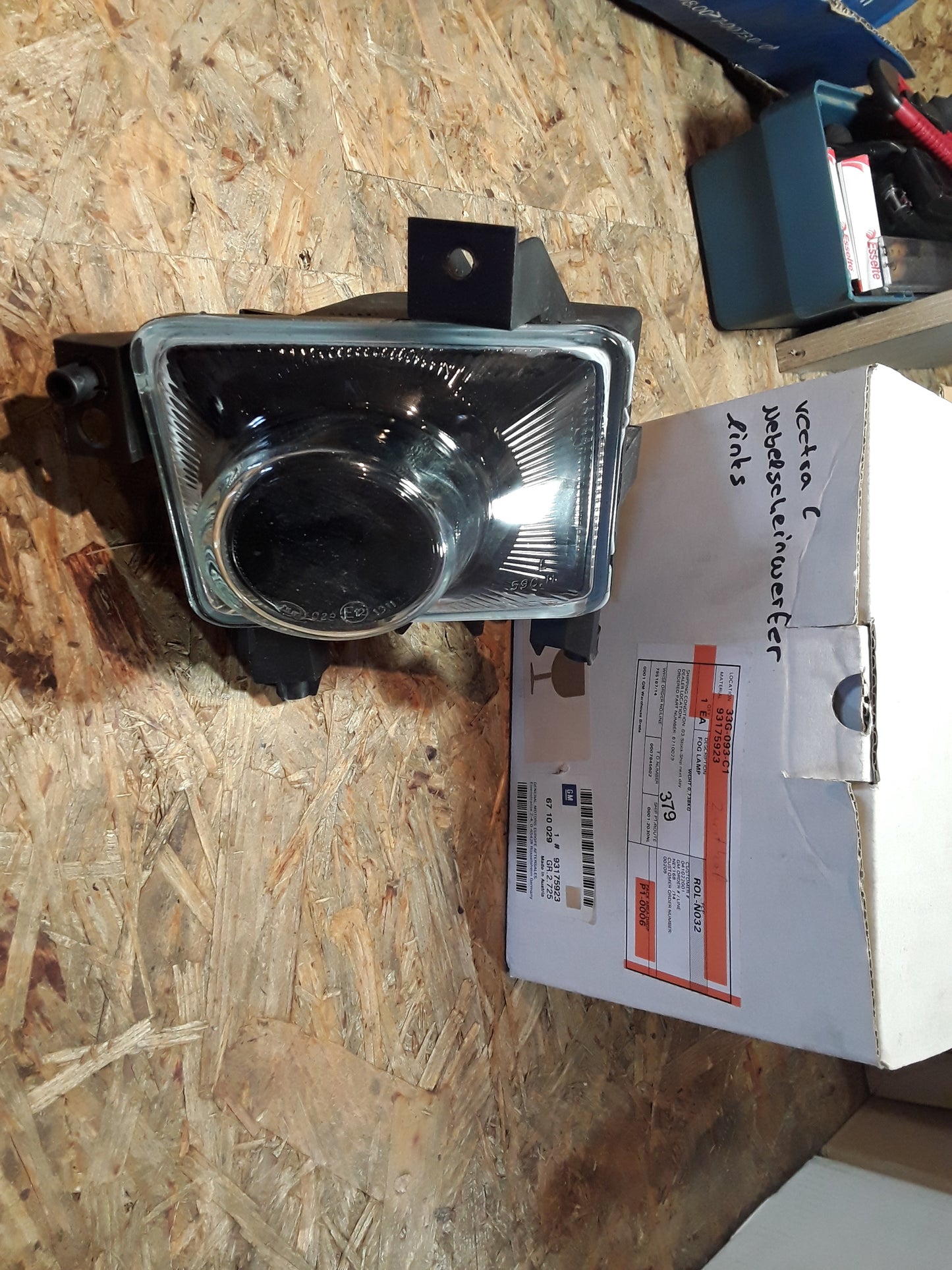 Vectra C Nebelscheinwerfer links original GM Opel NEU