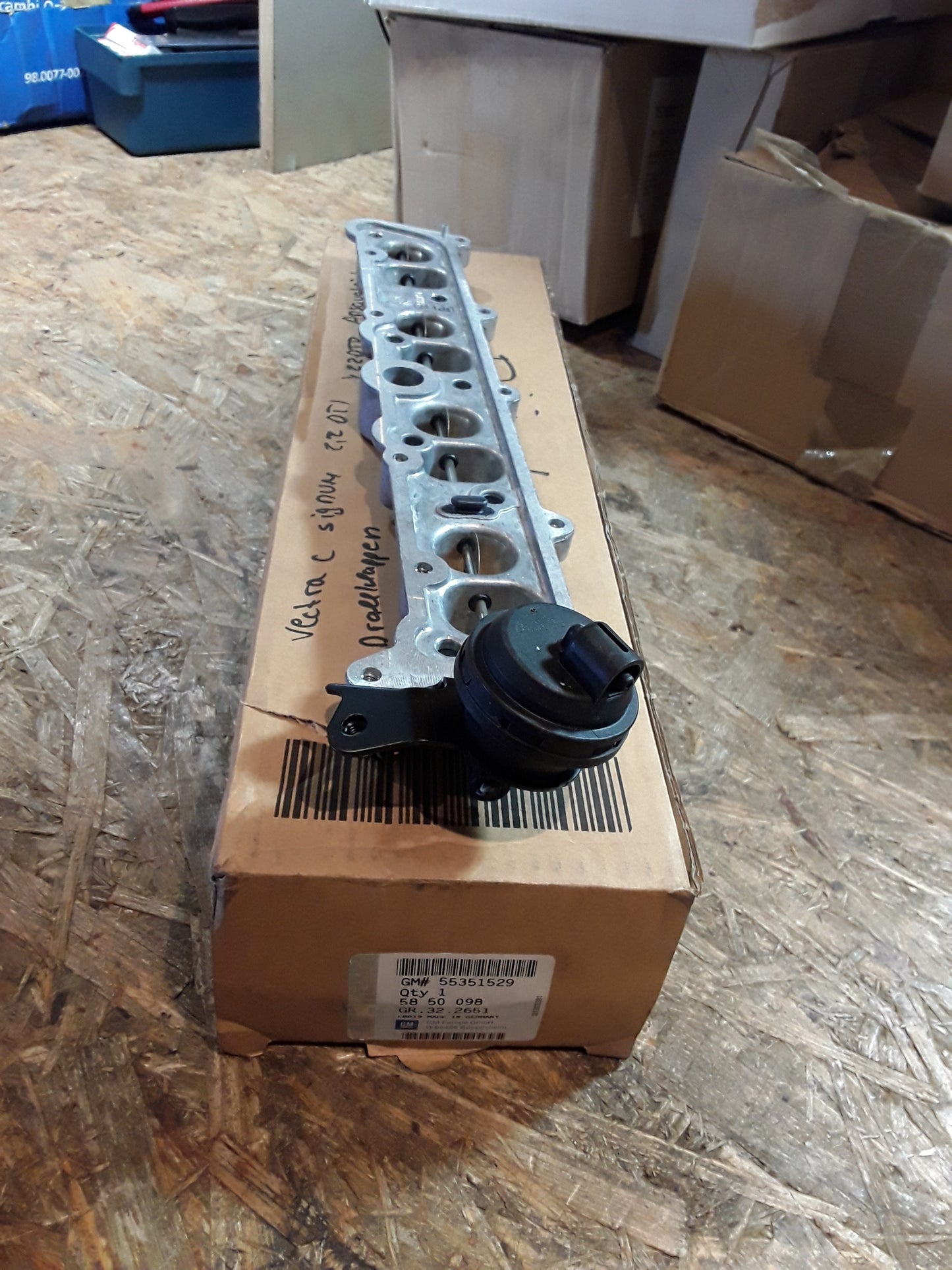 Vectra C Signum 2,2 DTI Y22DTR Ansaugbrücke Drosselklappen original GM Opel NEU
