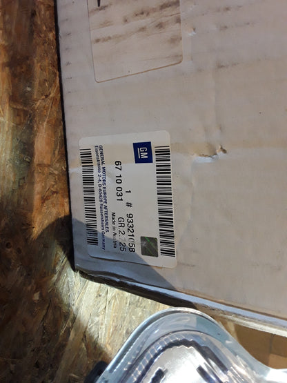 Meriva X01 Nebelscheinwerfer links original GM Opel NEU