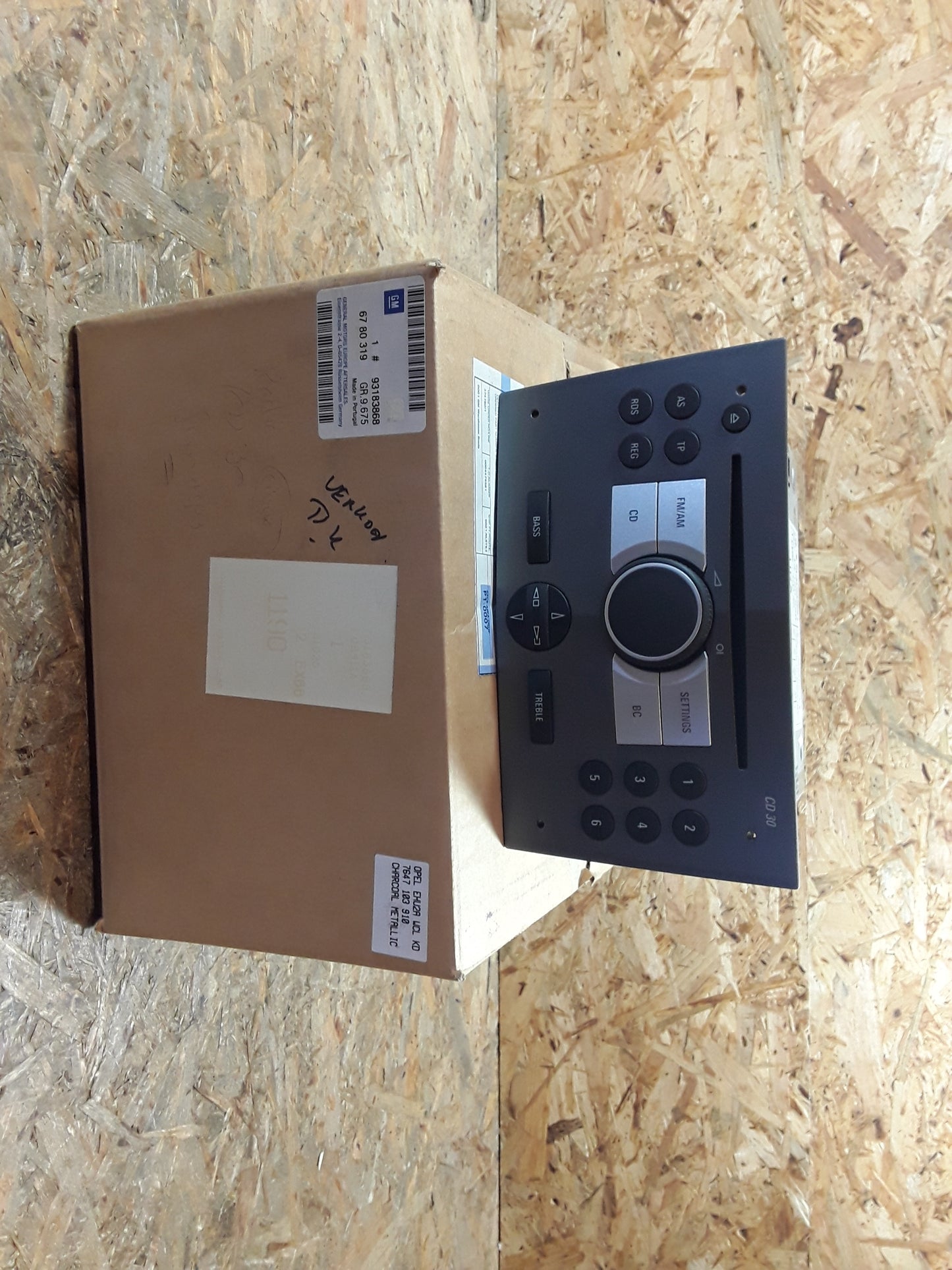 Astra H Radio und CD-Spieler original GM Opel NEU