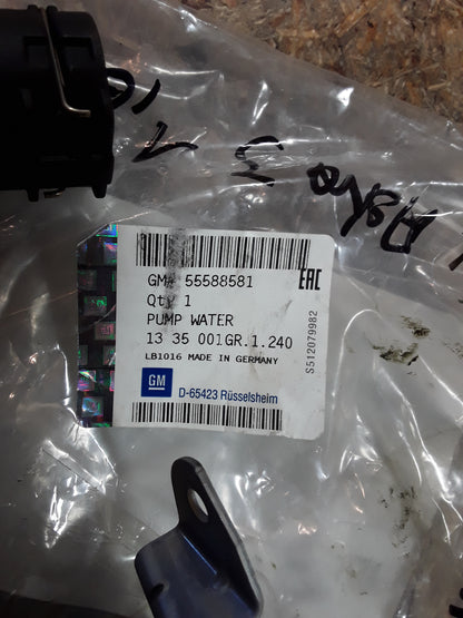 Astra J 1,6 Zusatzwasserpumpe original GM Opel NEU