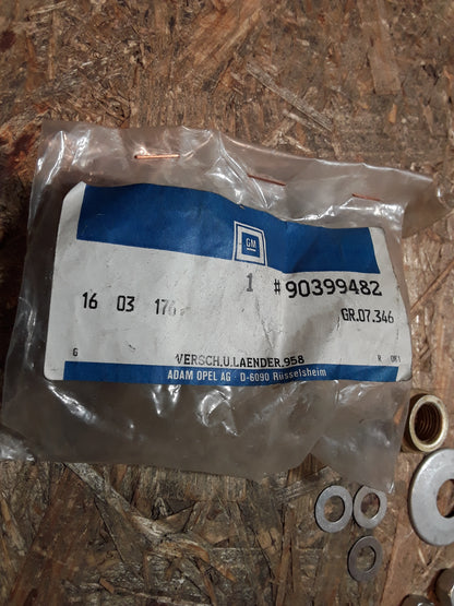Rekord E Befestigungsteile Satz original GM Opel NEU