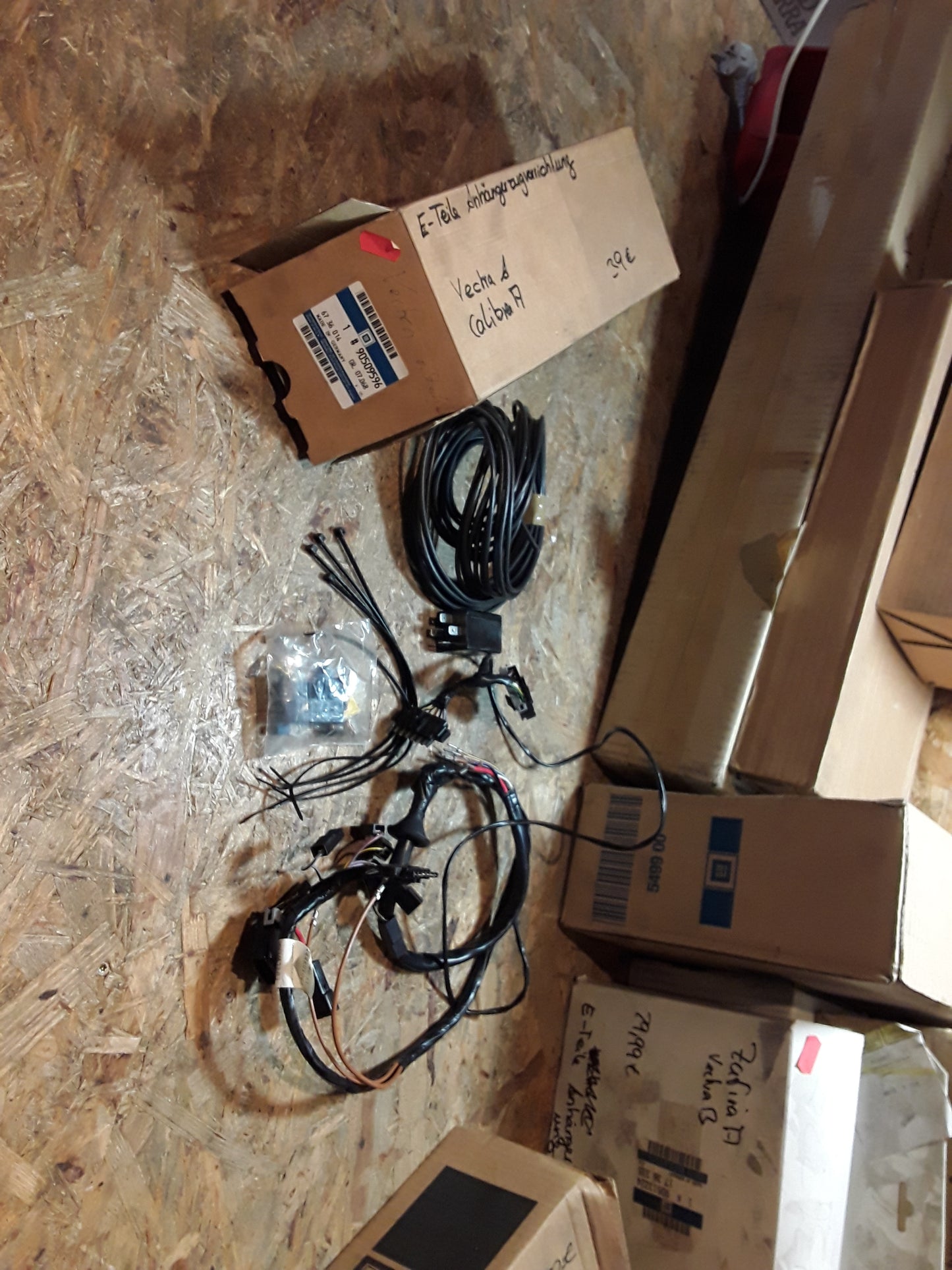 Vectra A Calibra A E-Teile Anhängerzugvorrichtung original GM Opel NEU