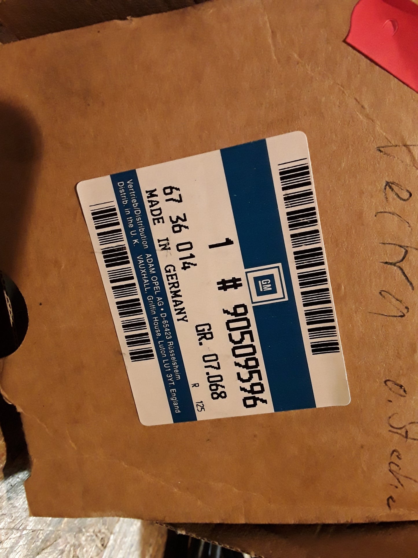 Vectra A Calibra A E-Teile Anhängerzugvorrichtung original GM Opel NEU