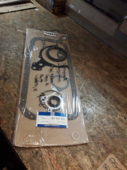 Ascona Corsa A Manta Kadett D/E 1,3l Dichtungssatz Kurbalgehäuse original GM Opel NEU