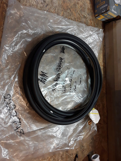 Ascona C Gummiabdichtung Vordertüre braun schwarz original GM Opel NEU