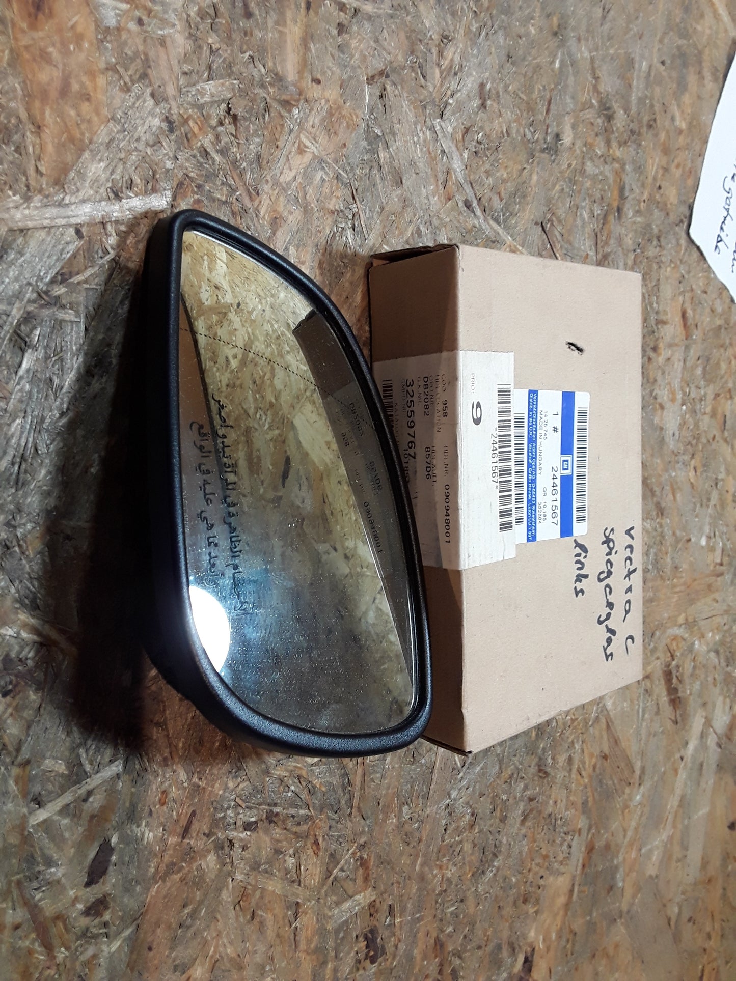Vectra C Spiegelglas links original GM Opel NEU