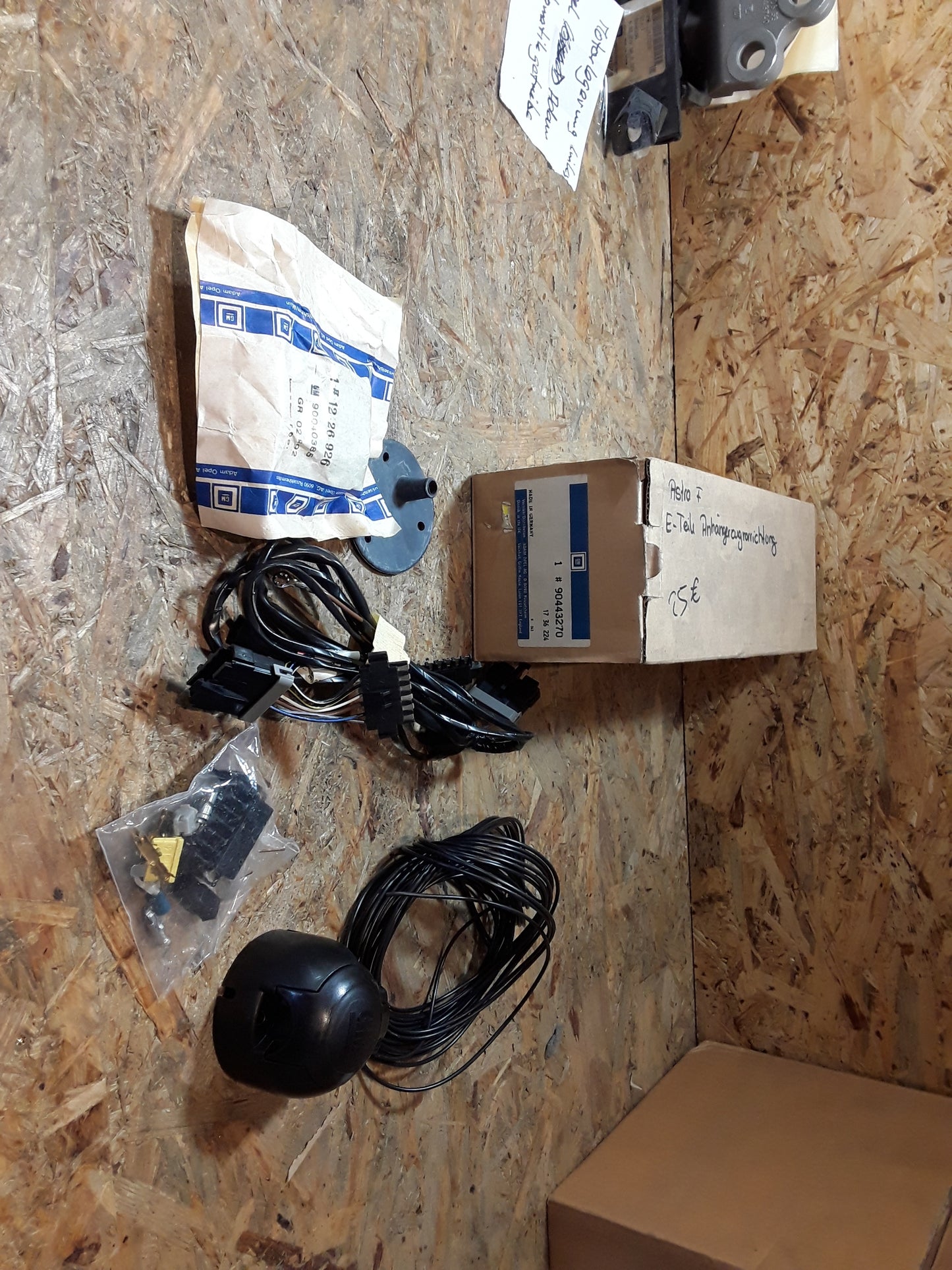 Astra F E-Teile Anhängerzugvorrichtung original GM Opel NEU