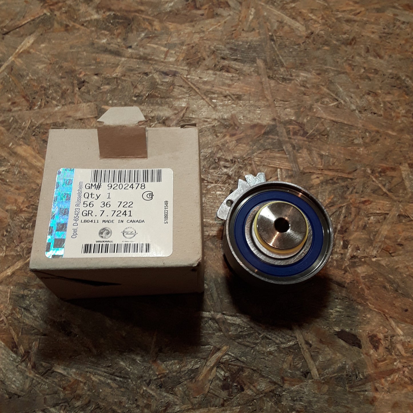 Corsa B Meriva A 1,2 1,6 Spannrolle original GM Opel NEU