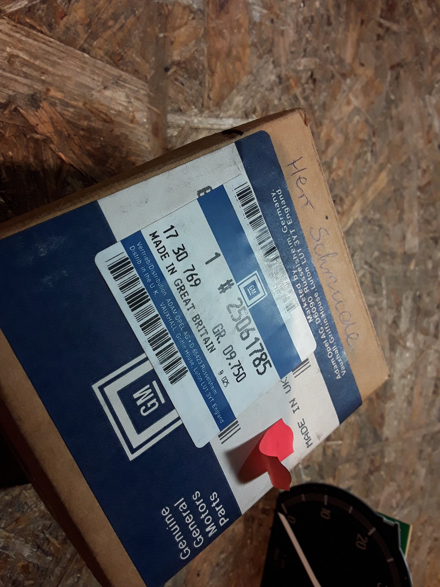 Kadett E Drehzahlmesser original GM Opel NEU